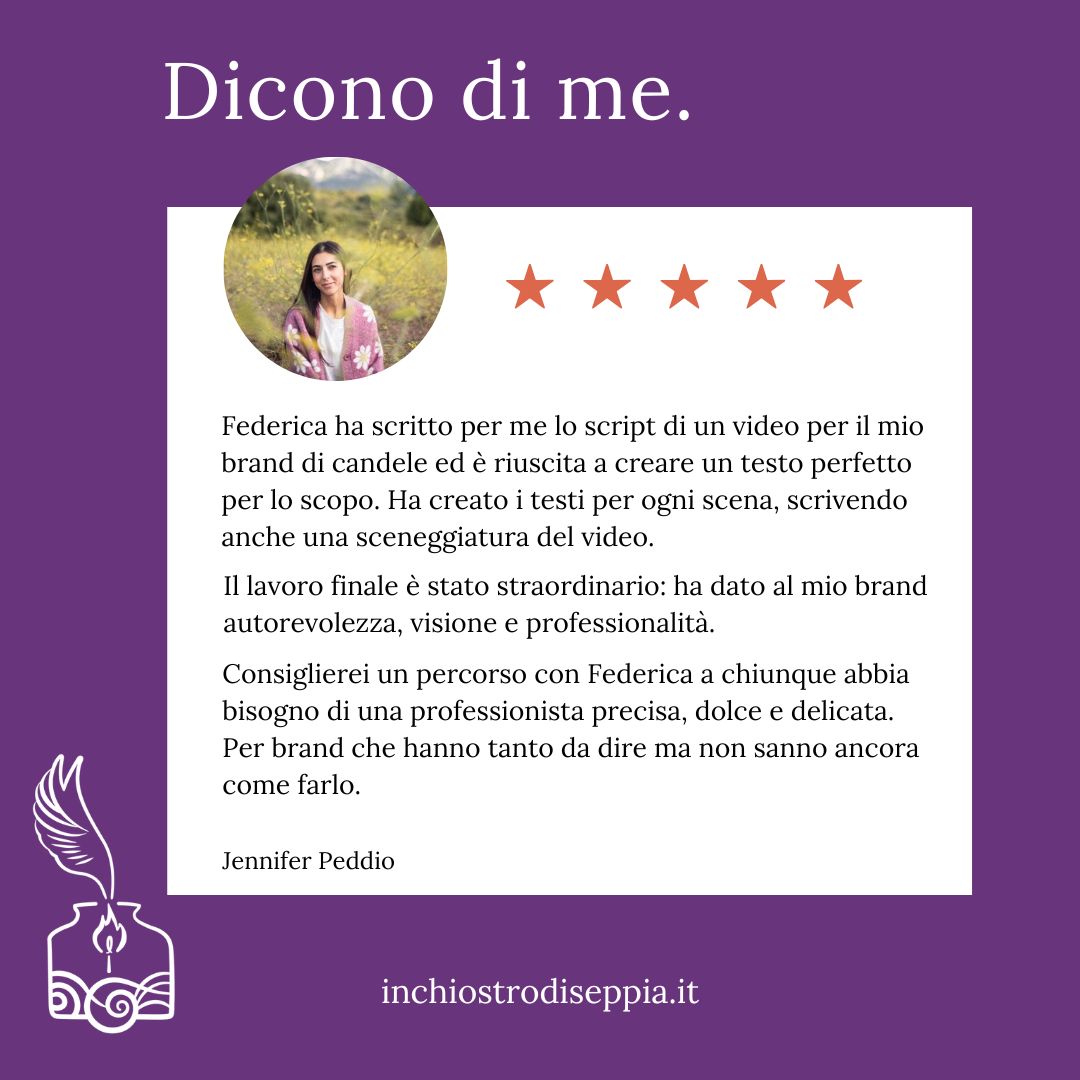 Recensioni clienti copywriter e consulente di comunicazione online città di Asti Alba Torino