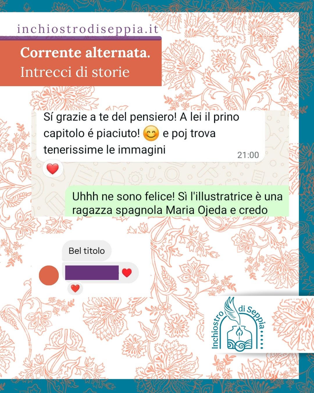 Feedback opinioni Corrente alternata storia breve di Federica Quaglia